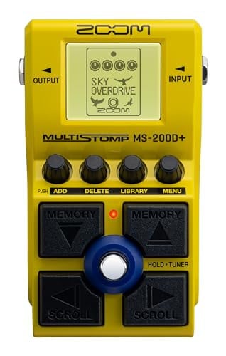Zoom MS-200D+ MultiStomp Guitar Effects Pedal