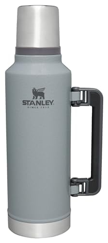 Stanley Classic Vacuum Insulated Wide Mouth Bottle 64-Oz Hammertone Silver Deal