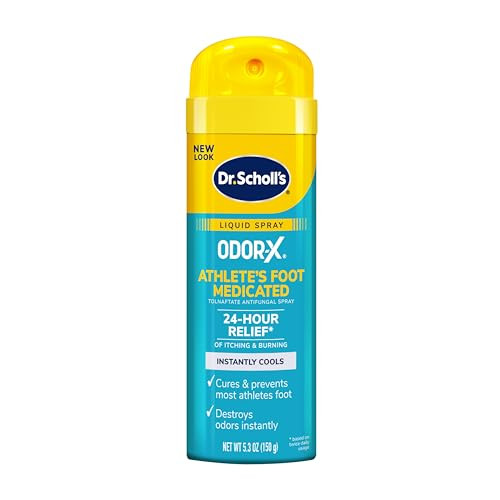 Dr. Scholl's Odor-X Athlete's Foot Medicated Liquid Spray 5.3 Oz