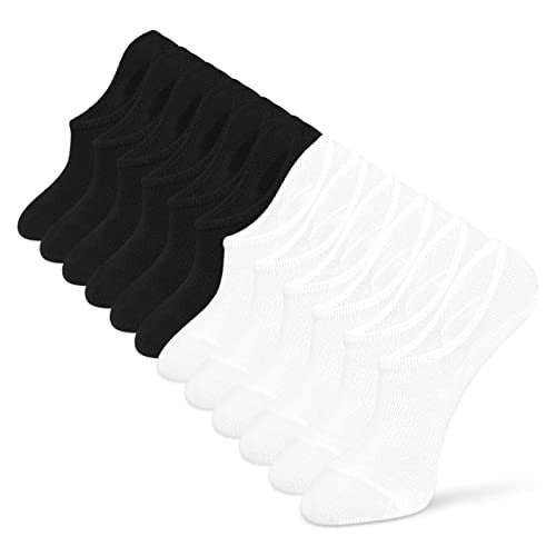 IDEGG No Show Socks Women and Men Low Cut Anti-slid Athletic Running Novelty Casual Invisible Liner Socks Deal