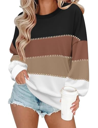 Zeagoo Crewneck Pullover Tops