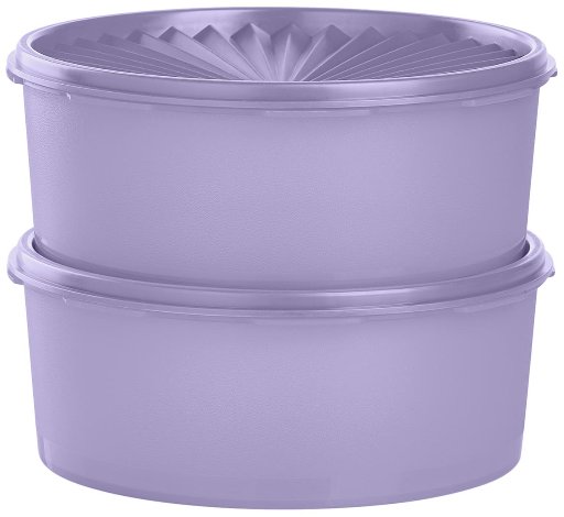 Tupperware Heritage Sheer Cookie Canister 4-Piece Set