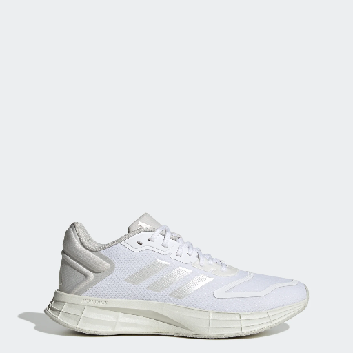 adidas Women's Duramo 10 Shoes (Cloud White/Zero Metallic/Grey One)