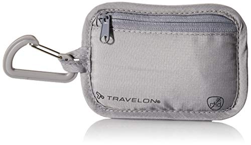Travelon RFID Blocking Clip Stash Pouch (Gray) Deal