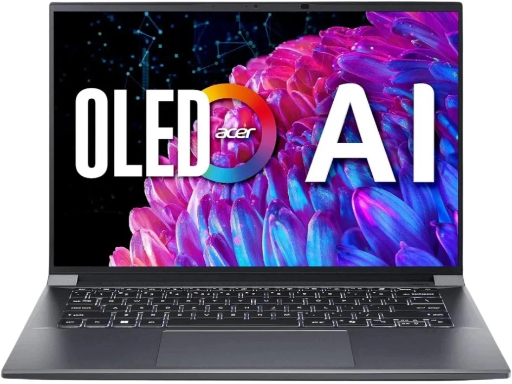 Acer Swift X 14 Cert. Refurb 14.5" 2.8K 120Hz OLED, Intel Ultra 7 155H, RTX 4070, 32GB LPDDR5, 1TB SSD