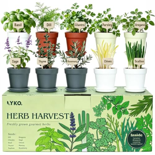 Indoor Herb Garden Kit 33-Piece