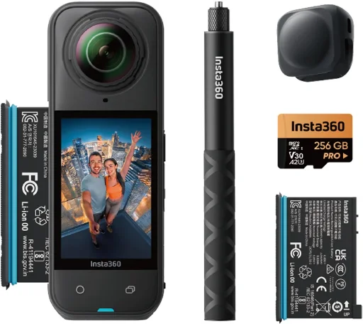 Insta360 X5 8K 360° Action Camera Bundle