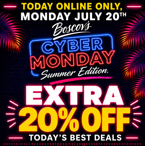 Boscov's Summer Cyber Monday Sale