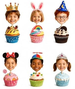Personalized Photo Cake Picks Deal