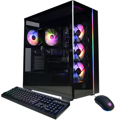 CyberPowerPC Gamer Master: AMD Ryzen 7 9700X, RX 7700 (16GB GDDR6), 16GB 6000 MHz DDR5, 1TB SSD