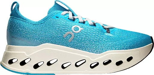 On Women's Cloudsurfer Max Running Shoes Sky Blue