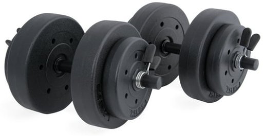 Athletic Works 40lb Adjustable Vinyl Dumbbell Set