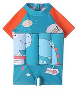 One-Piece Swimsuit Summer Suit with Built in Swim Vest Deal