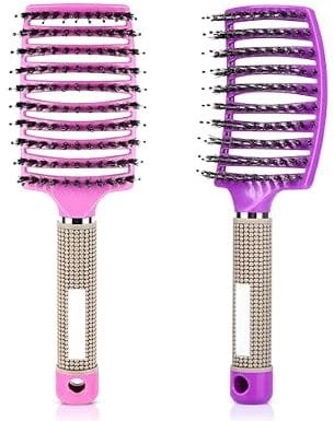 Hair Detangling Brushes 2-Pack
