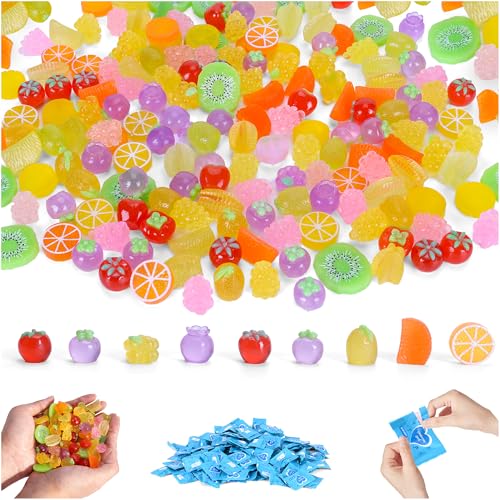 70 PCS Luminous Mini Fruit Figurines Deal