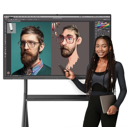 55" Smart 4K Interactive Electronic Whiteboard