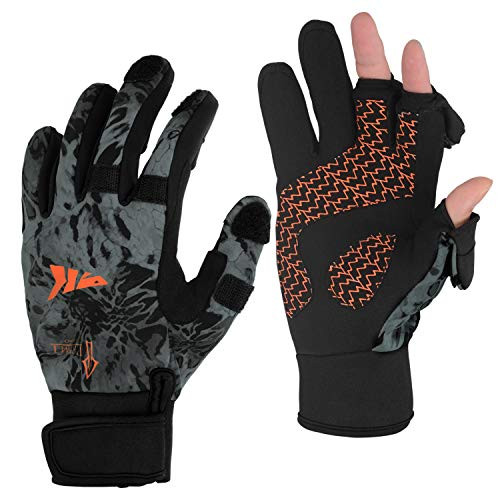 KastKing Mountain Mist Winter Weather Neoprene Touchscreen Gloves