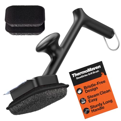 ThermoMaven Bristle-Free BBQ Grill Brush w/ 3 Replaceable Heads Deal