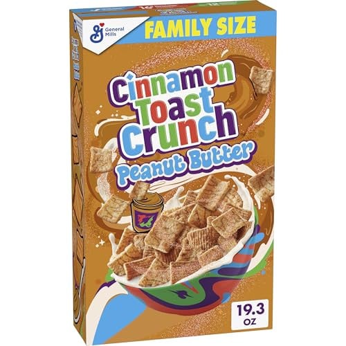 Cinnamon Toast Crunch Peanut Butter Breakfast Cereal 19.3 oz