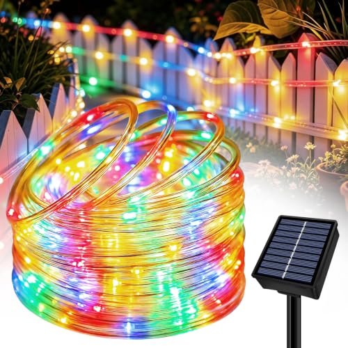 Slyuexu 100-LED 39' Solar Rope String Lights