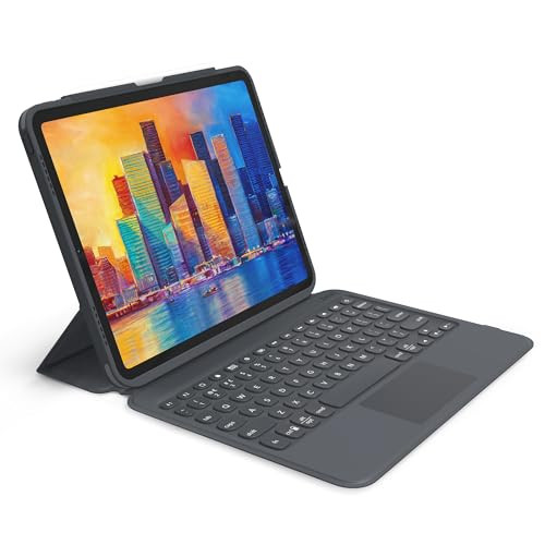 ZAGG Pro Keys Wireless Keyboard with Trackpad and Detachable Case for Apple iPad 10.2"