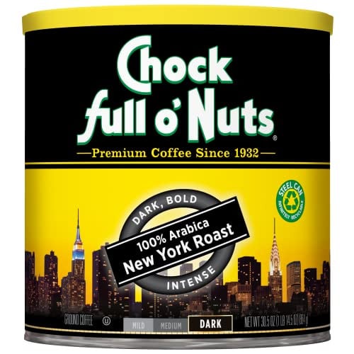 30.5-Oz Chock Full o' Nuts New York Roast Ground Coffee Dark Roast