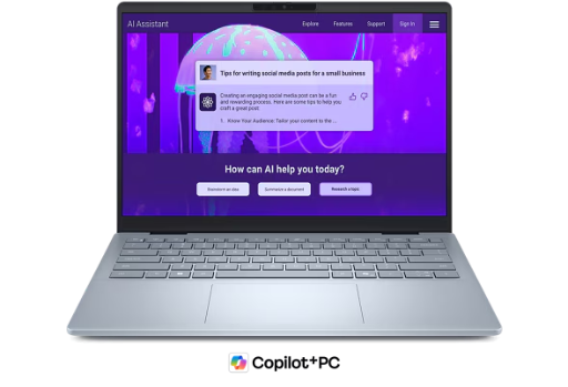 Dell 14 Plus Laptop: 14" QHD+ IPS, Intel Ultra 226V, 16GB LPDDR5, 512GB SSD