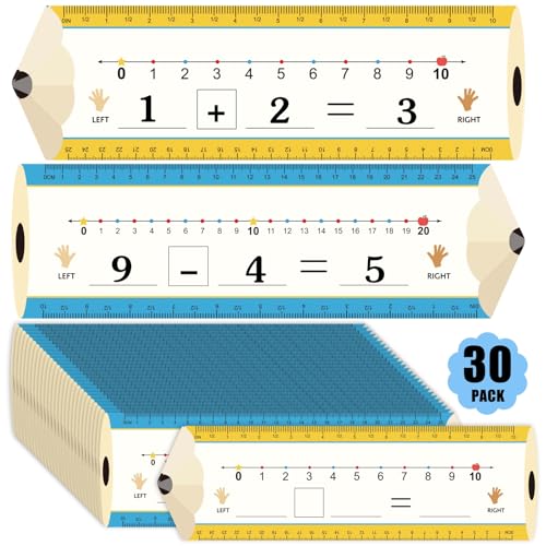 30-Piece Pencil Number Lines