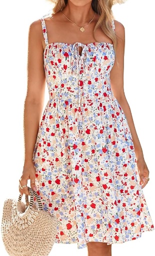  Mini Corset Sundress with Pockets