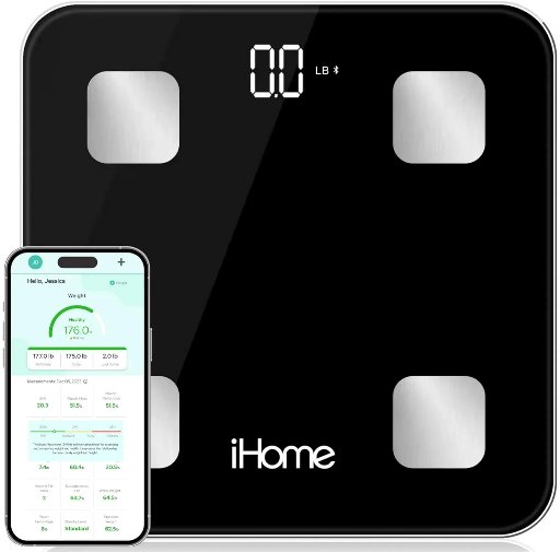iHome Digital Bluetooth Smart Scale
