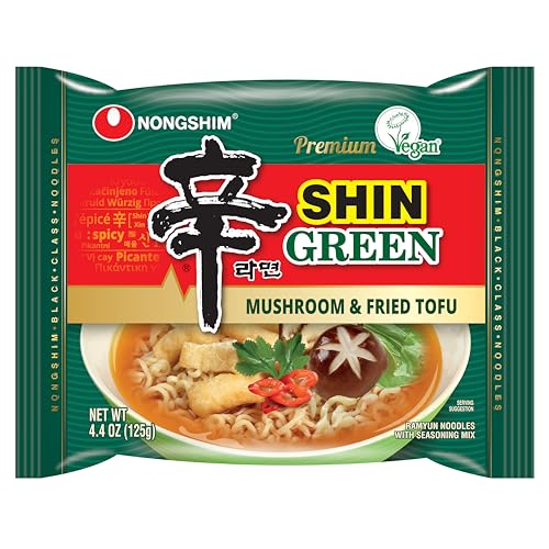 Nongshim Vegan Shin Green Ramyun 16-Pack
