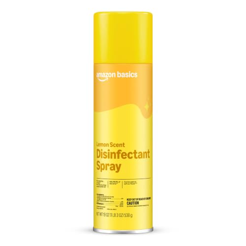 Amazon Basics Disinfectant Spray Lemon 2-Pack Deal