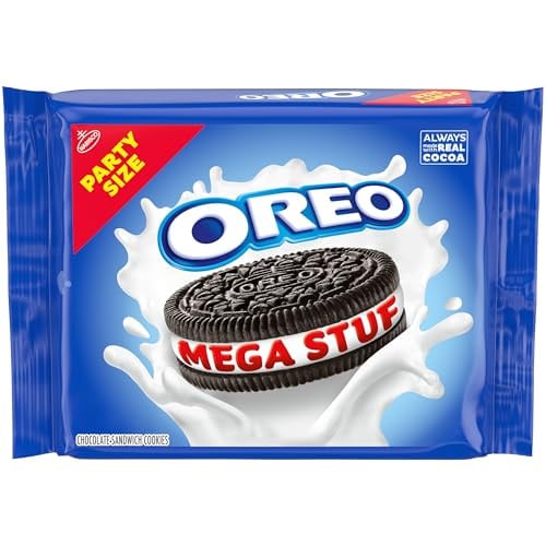 OREO Mega Stuf Chocolate Sandwich Cookies 25.35-Ounces Deal