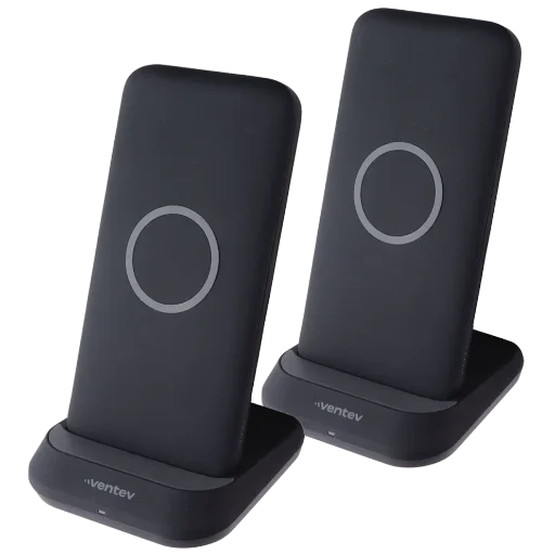 Ventev 10W 10,000mAh 2-in-1 Charging Stand & Portable Battery 2-Pack Deal