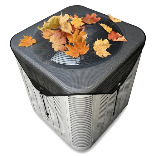 Printspree 36"x36" Mesh Outdoor AC Unit Cover (Black)