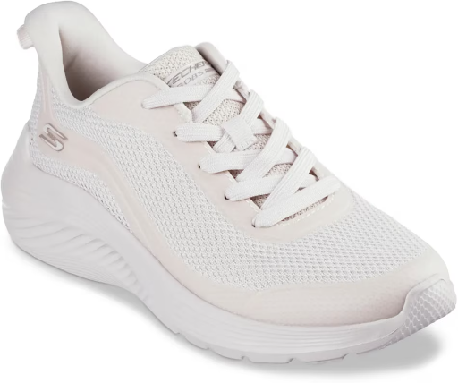 Skechers Women's BOBS Sport Squad Waves Still Wading Sneaker Shoes Off White Deal