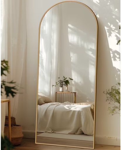 Antok Arched Full Length Floor Mirror 56" x 16" Deal
