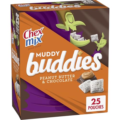 Chex Mix Muddy Buddies Peanut Butter & Chocolate Snack Mix 25-Count Deal