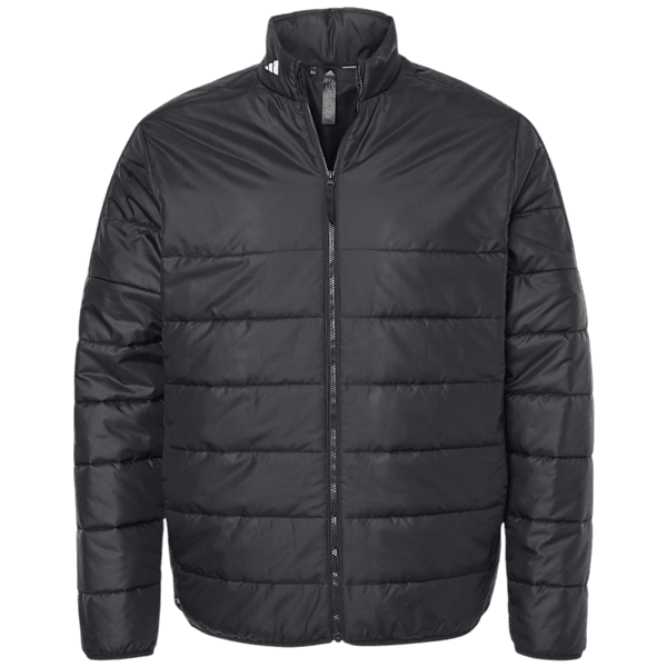 adidas Men's 3-Stripes Full-Zip Puffer Jacket