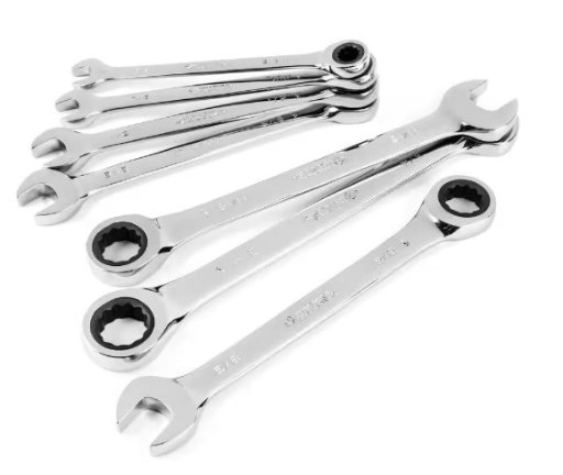 Husky 7-Piece Ratcheting Wrench Set