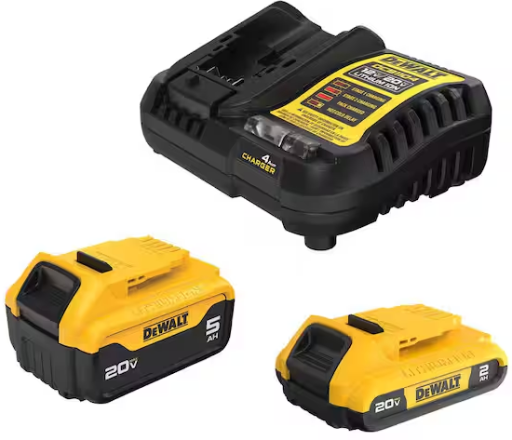 Home Depot Daily Pick: DEWALT 20V MAX 5.0Ah & 2.0Ah Lithium- deal at Home Depot