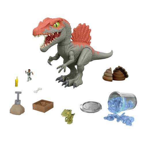 Mattel Jurassic World Crushivores Mini Dinosaur Figure & Accessories