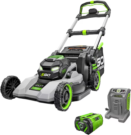 EGO POWER+ 1000 Series Super Composite Deck Select Cut 56-volt, 22-in Self-propelled Battery Mower with (1) 10 Ah Battery