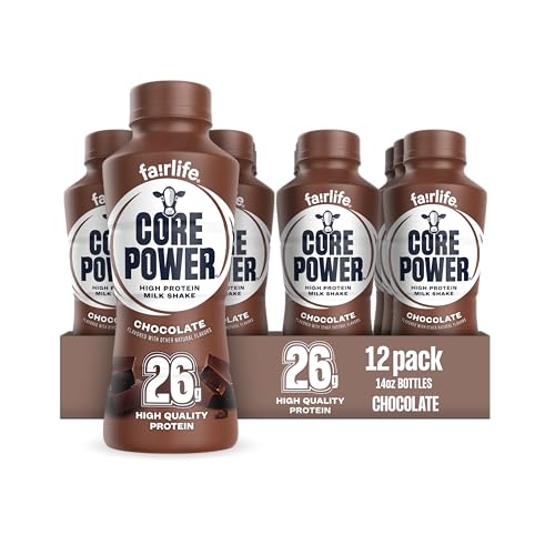 12-Pack 14-Oz Core Power Fairlife 26g Milk Shake
