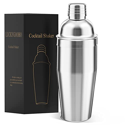 25oz Stainless Steel Cocktail Shaker
