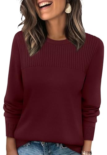 XIEERDUO Long Sleeve Round Neck Pullovers - Many Colors Deal