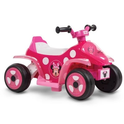 Huffy Minnie Mouse Battery Ride-On Quad 6V Deal