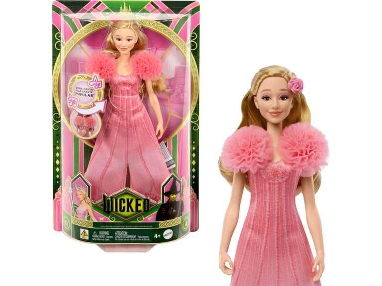 Mattel Wicked Singing Glinda Fashion Doll & Accessories Deal