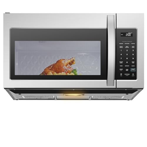 Midea MOR17BSA-SS 1.7 Cu.ft. Over The Range Microwave Oven