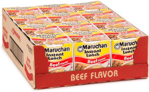Maruchan Instant Lunch 12-Pack 2.25-Oz (Beef)